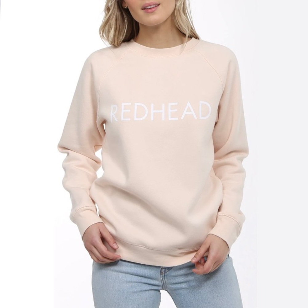 NWT Brunette the Label Redhead classic crewneck sweatshirt. 💗